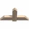 Ekena Millwork Eugene Smooth Timber Gable Bracket, Douglas Fir, 36"W x 18"H x 3 1/2"D x 5 1/2"F, 12/12 Pitch GBW036X18X0406EUG00SDF - alternate 5